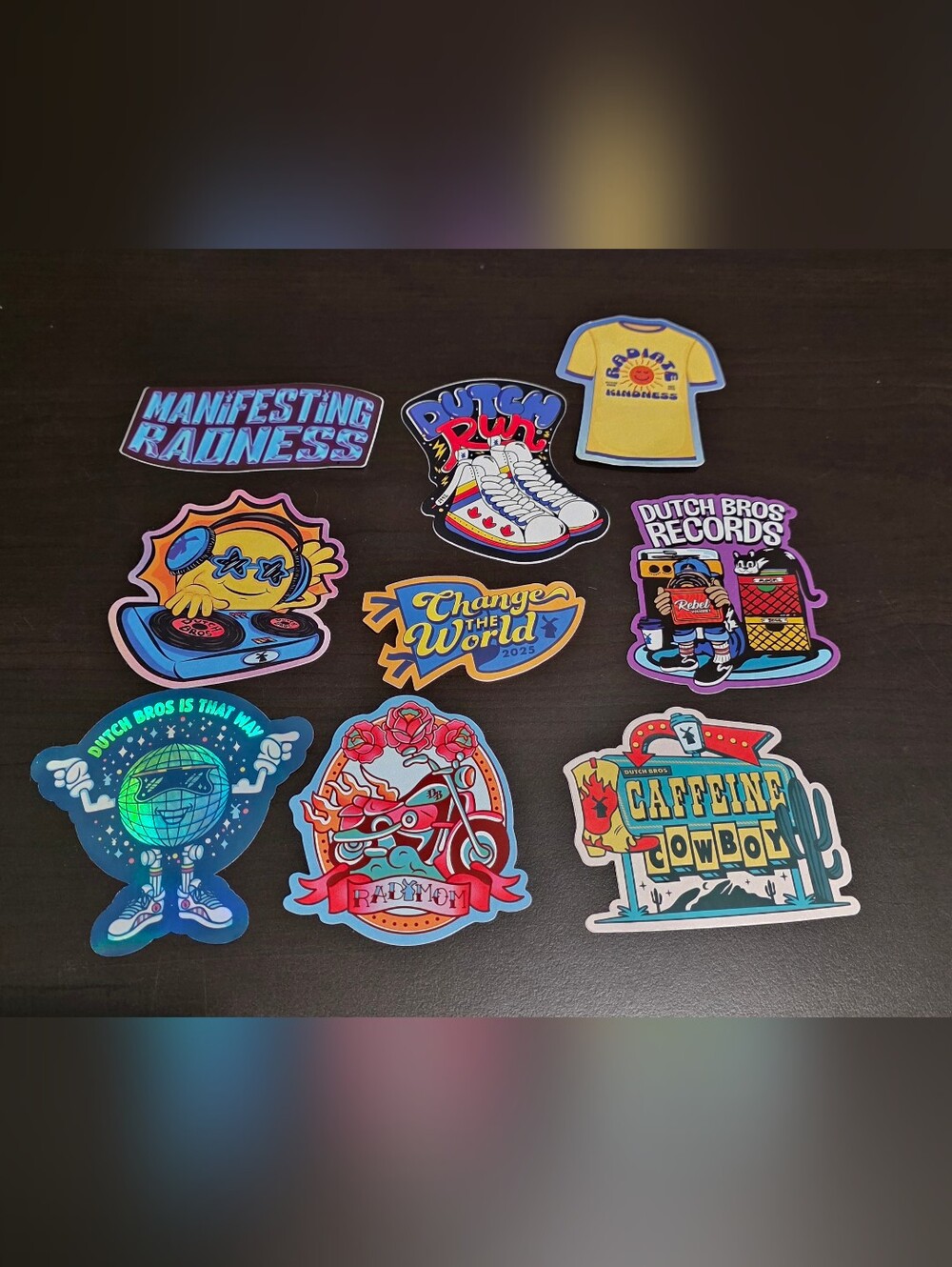 Dutch Bros Sticker Set